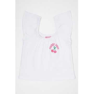 Tricou cu detaliu brodat