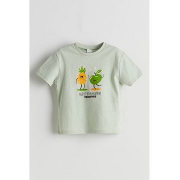 Tricou de bumbac cu fructe