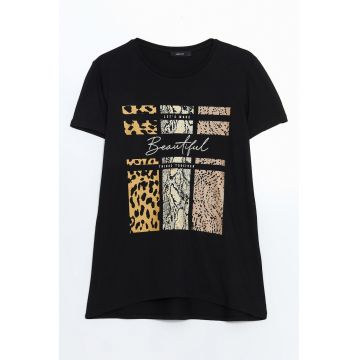 Tricou de bumbac cu imprimeu