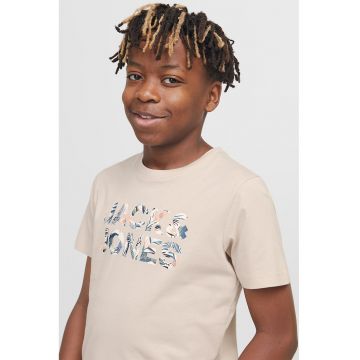 Tricou de bumbac cu imprimeu logo