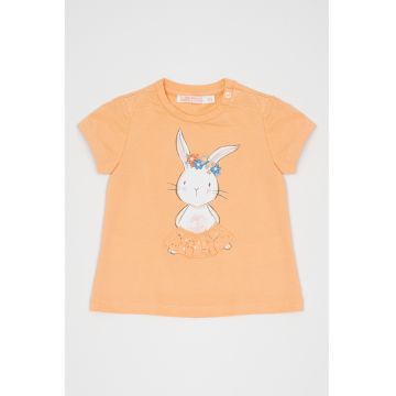 Tricou din amestec de bumbac cu imprimeu
