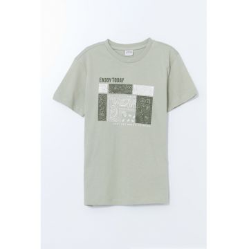 Tricou din bumbac cu imprimeu grafic