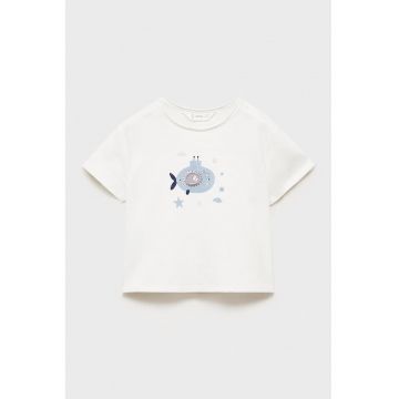 Tricou din bumbac cu imprimeu grafic