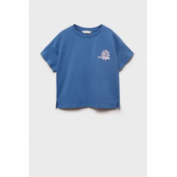 Tricou din bumbac cu imprimeu pe partea din spate