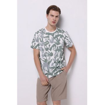 Tricou din bumbac cu model