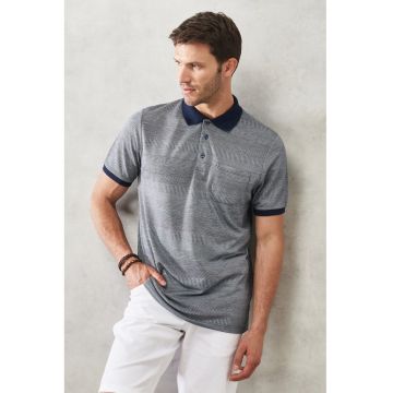 Tricou polo cu buzunar pe piept