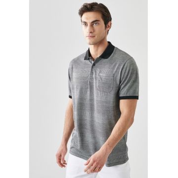 Tricou polo cu buzunar pe piept