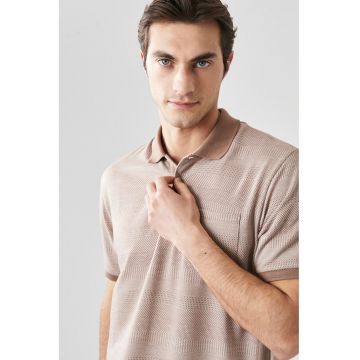 Tricou polo cu buzunar pe piept