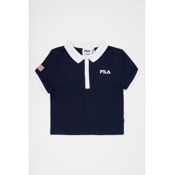 Tricou polo cu logo brodat