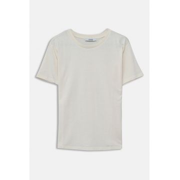 Tricou regular fit cu model uni