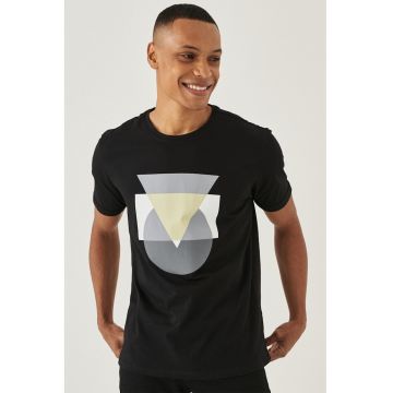 Tricou slim fit de bumbac