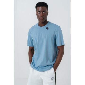 Tricou uni cu logo