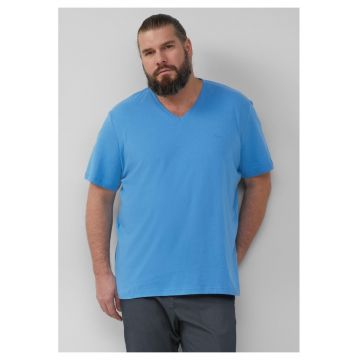 Big Sizes Tricou barbati big sizes cu decolteu in V - croiala Regular Fit