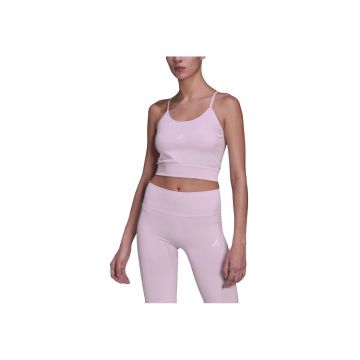 Bustiera Fitness Cu Decolteu Rotund