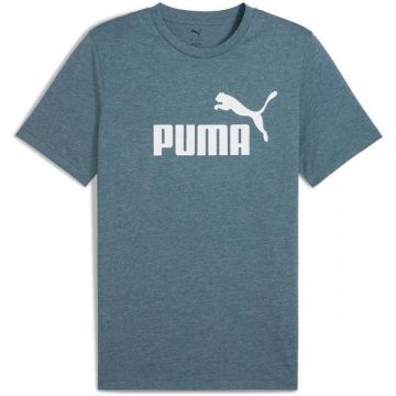 Tricou barbati Puma Ess No. 1 Logo Heather Tee S 68255175, L, Albastru