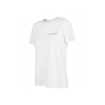 Tricou dama -  Bumbac - Alb -
