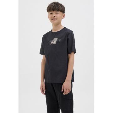 Tricou de bumbac cu imprimeu logo