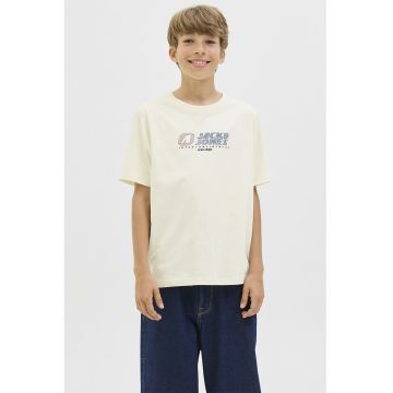 Tricou de bumbac cu imprimeu logo