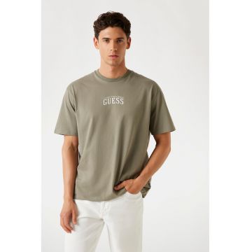 Tricou de bumbac cu imprimeu pe partea din spate
