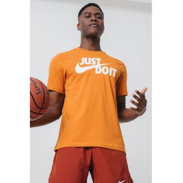 Tricou de bumbac cu logo Swoosh