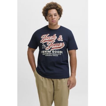 Tricou de bumbac organic cu imprimeu logo