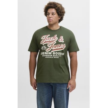 Tricou de bumbac organic cu imprimeu logo