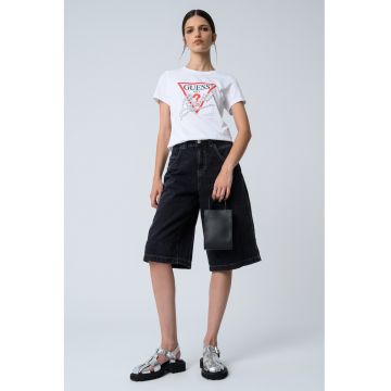 Tricou din bumbac cu imprimeu logo