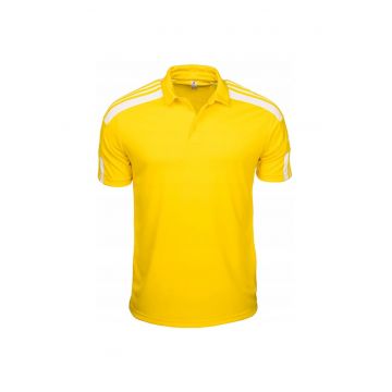 Tricou polo barbati -  Poliester - Negru