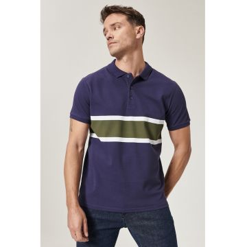 Tricou polo slim fit
