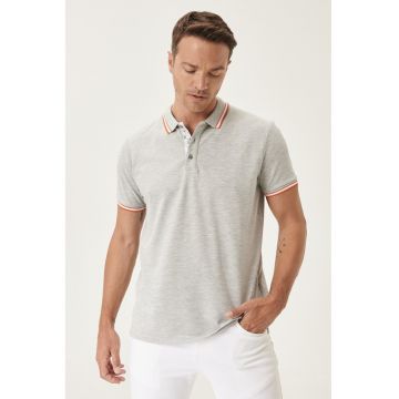 Tricou polo slim fit
