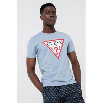 Tricou slim-fit cu logo