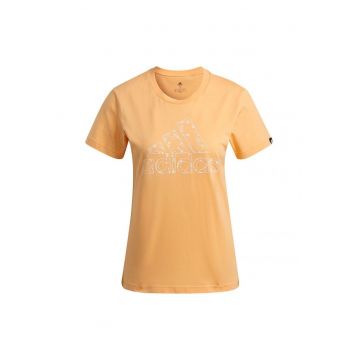 Tricou sport dama -  Bumbac - Galben -