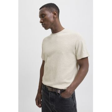Tricou texturat relaxed fit