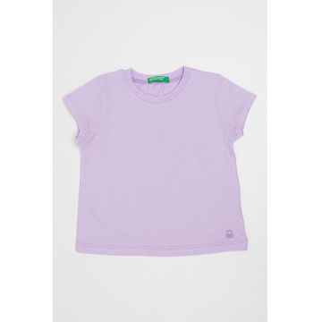Tricou uni de bumbac