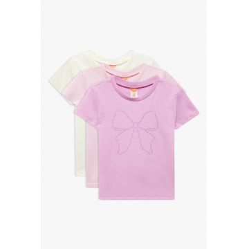 Set de tricouri din bumbac - 3 piese