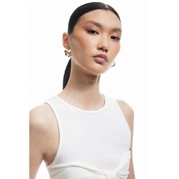 Top cu insertie elastica