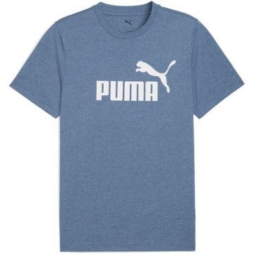 Tricou barbati Puma Ess No. 1 Logo Heather Tee S 68255180, XL, Albastru