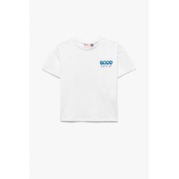 Tricou cu decolteu la baza gatului si imprimeu Paw Patrol