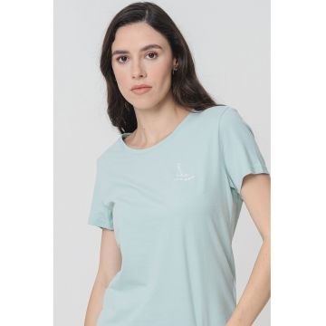 Tricou cu decolteu rotund Alma