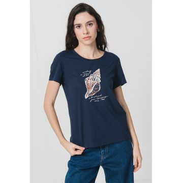 Tricou cu design grafic Alma