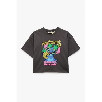 Tricou cu imprimeu cu desene