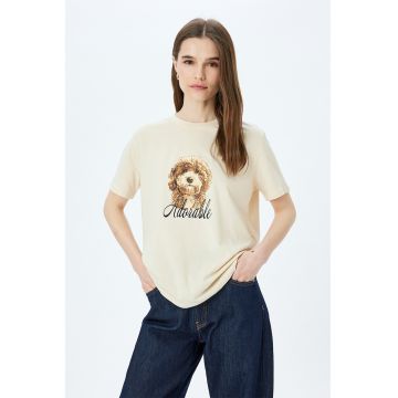 Tricou cu imprimeu grafic