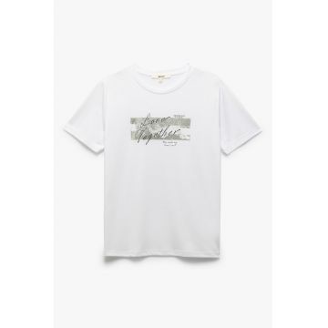 Tricou cu imprimeu text