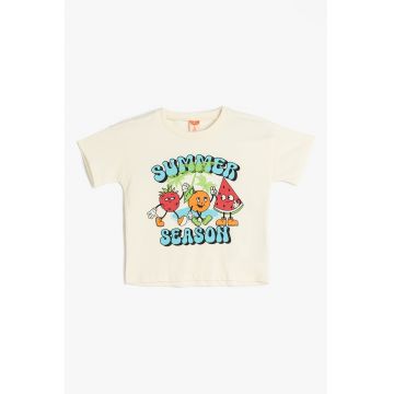 Tricou cu model grafic si text