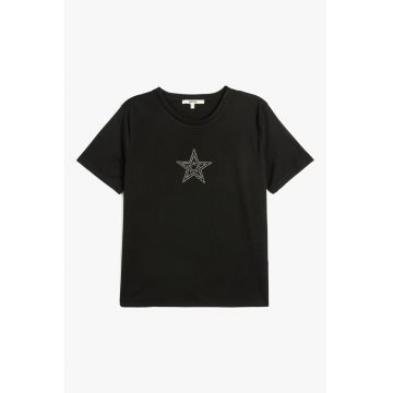 Tricou cu strasuri