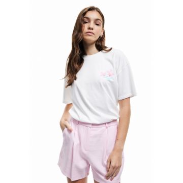 Tricou de bumbac cu imprimeu