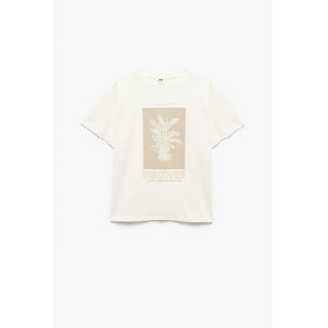 Tricou de bumbac cu imprimeu