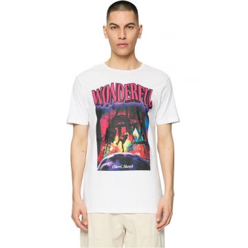 Tricou de bumbac cu imprimeu grafic