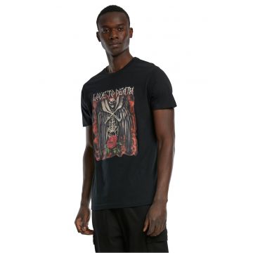 Tricou de bumbac cu imprimeu grafic