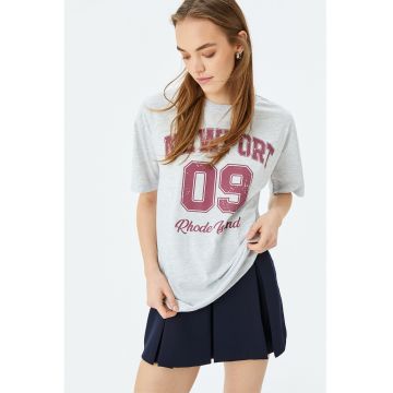 Tricou din amestec de bumbac cu imprimeu